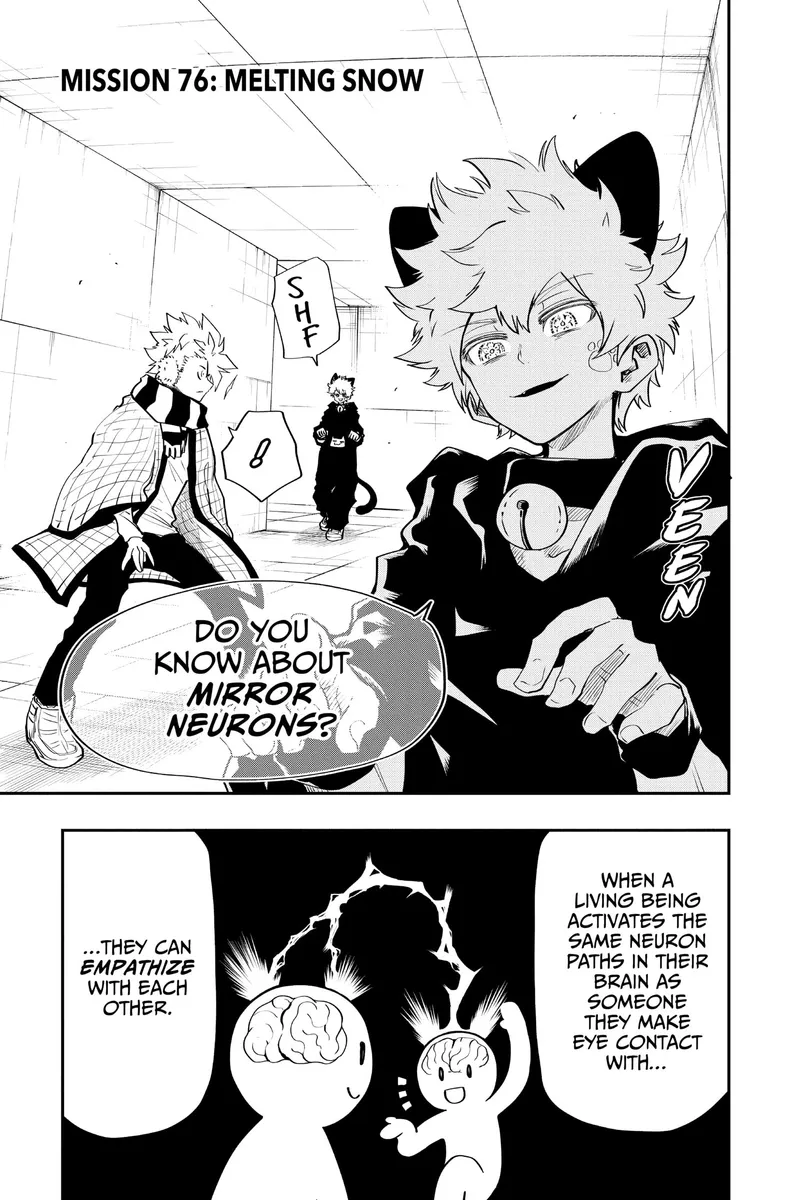 Page 1 of Chapter 76: Chapter 76: Yozakura Family's Team Efforts